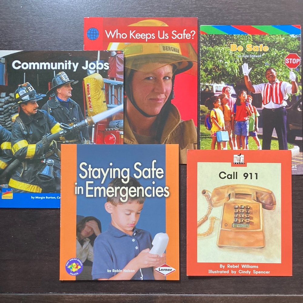 ☀️ 5 safety books 🚨